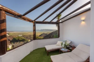 Hotel boutique Lanzarote la La Graciosa terraza exclusiva