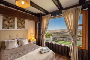 Hotel rural Lanzarote la bodega dormitorio principal