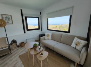 Suite con salon Lanzarote yaiza interior rustico