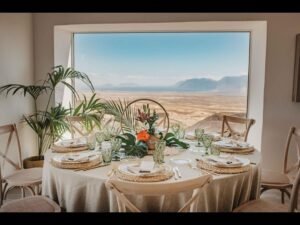 Boda en Lanzarote banquete Casona de Tao de tao