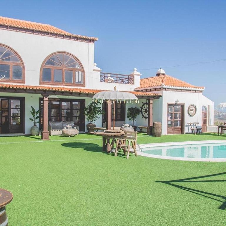 casona de tao piscina casa rural lanzarote