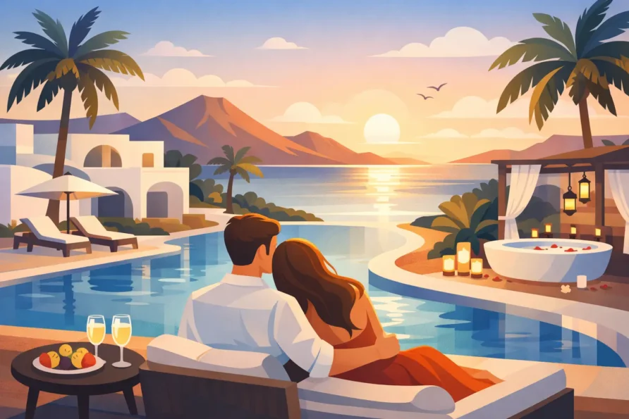 Hotel romántico en Lanzarote para parejas