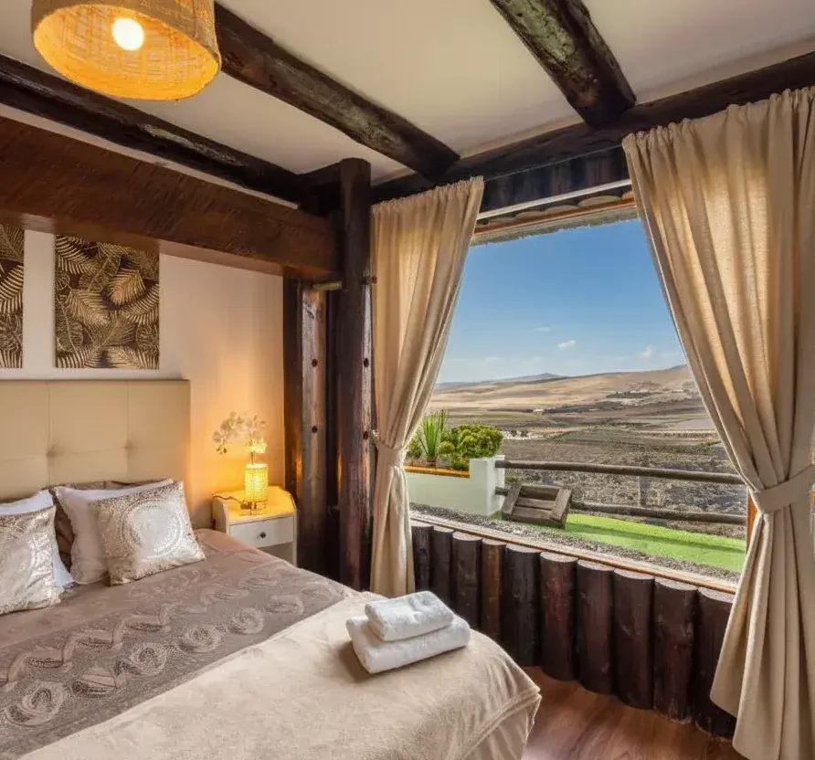 hotel rural lanzarote la bodega dormitorio principal