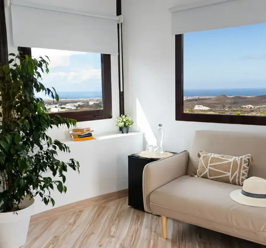 suite hotel rural con encanto con salon lanzarote yaiza interior rustico